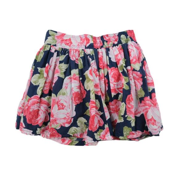 Abercrombie Womens Floral Pull On Mini Skirt Medium - Picture 5 of 7